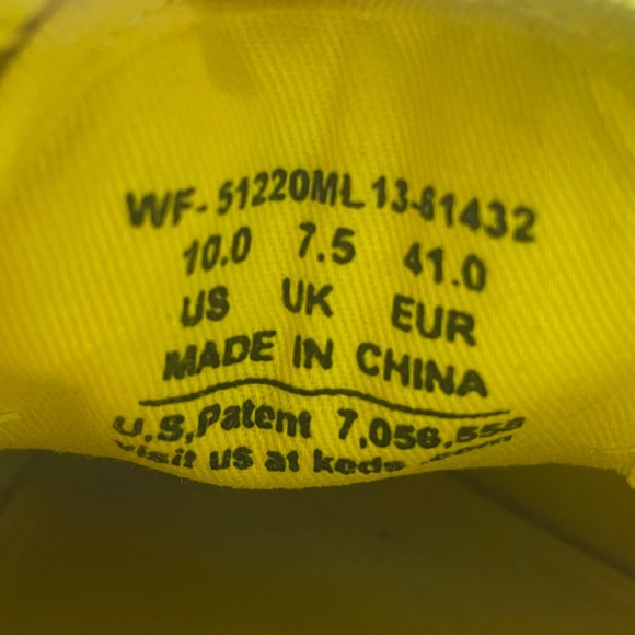 Kate Spade for Keds Lemon Print Pointed Toe Sneakers - Picture 9 of 11